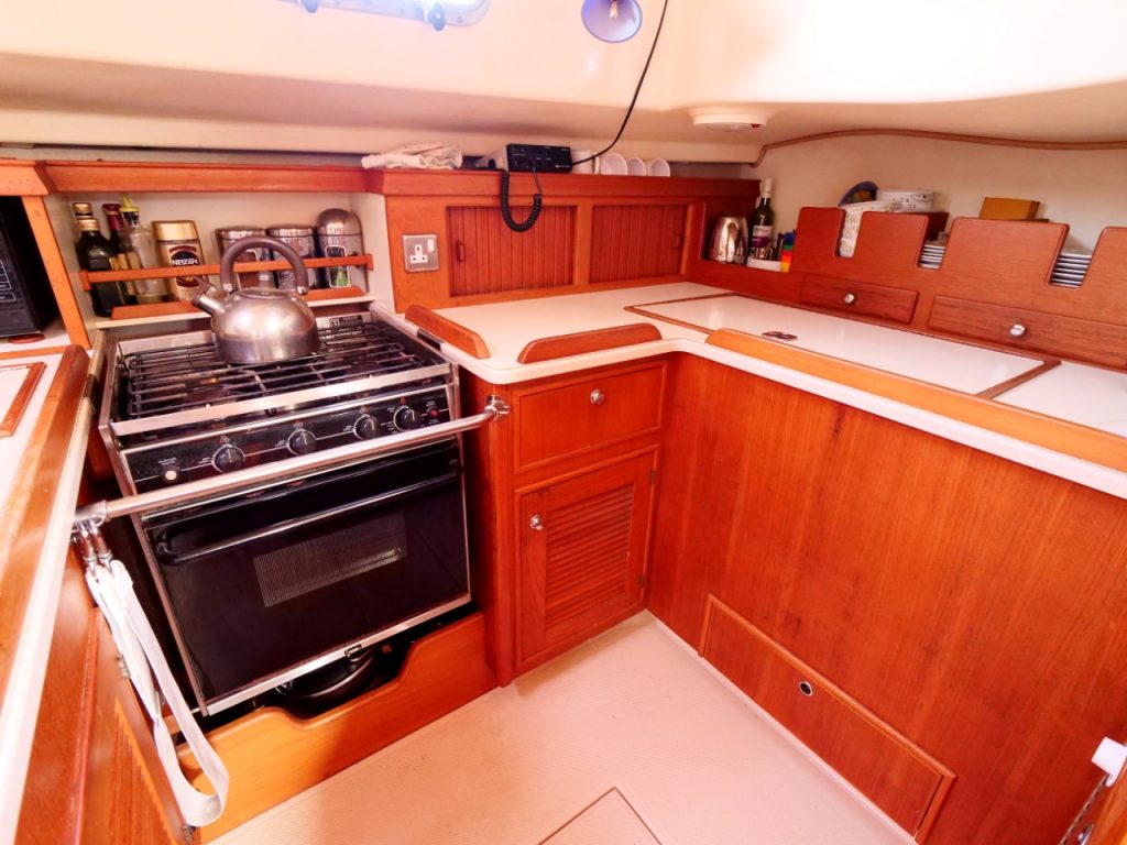 Island Packet 420 Galley