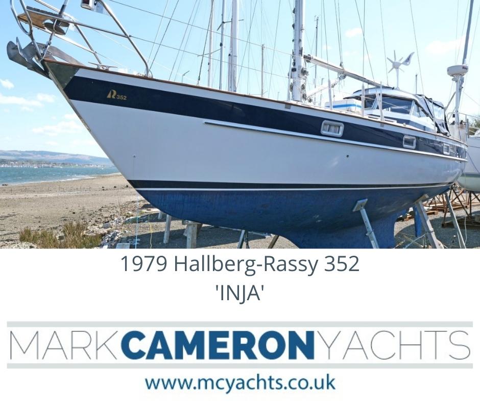 Hallberg-Rassy 352 for sale Scotland